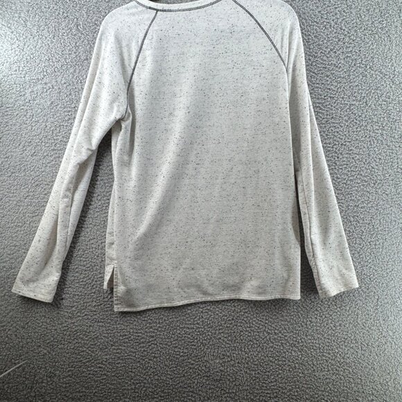 ClimateRight By Cuddl Duds Lightweight Speckled Long Sleeve Top Size Large - Picture 2 of 7
